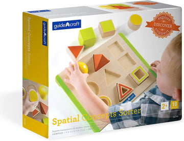 ENCAJE CONCEPTOS ESPACIALES FORMAS Y COLORES - G6744 Guidecraft