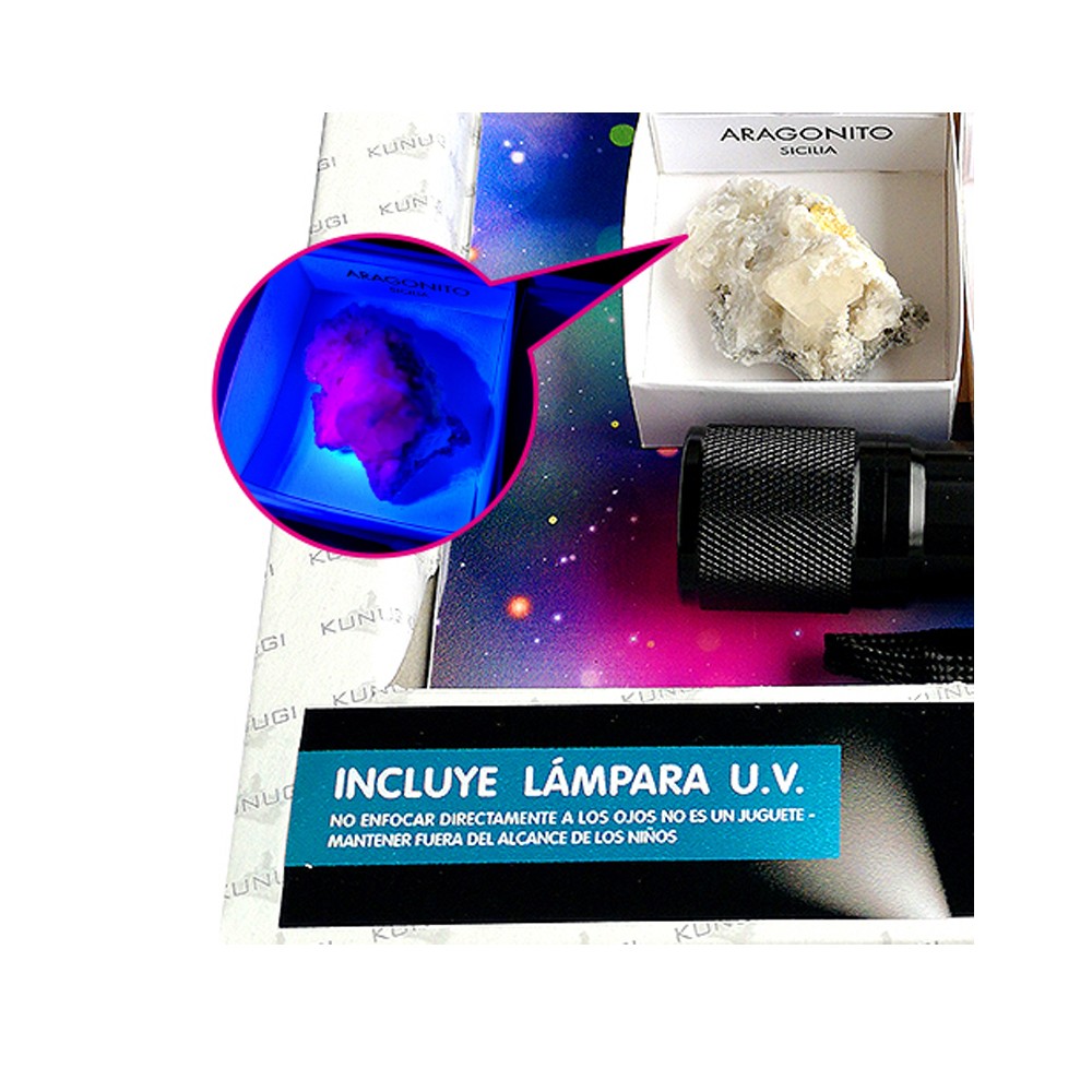 MINERALES FLUORESCENTES - KUNUGI 0101000847
