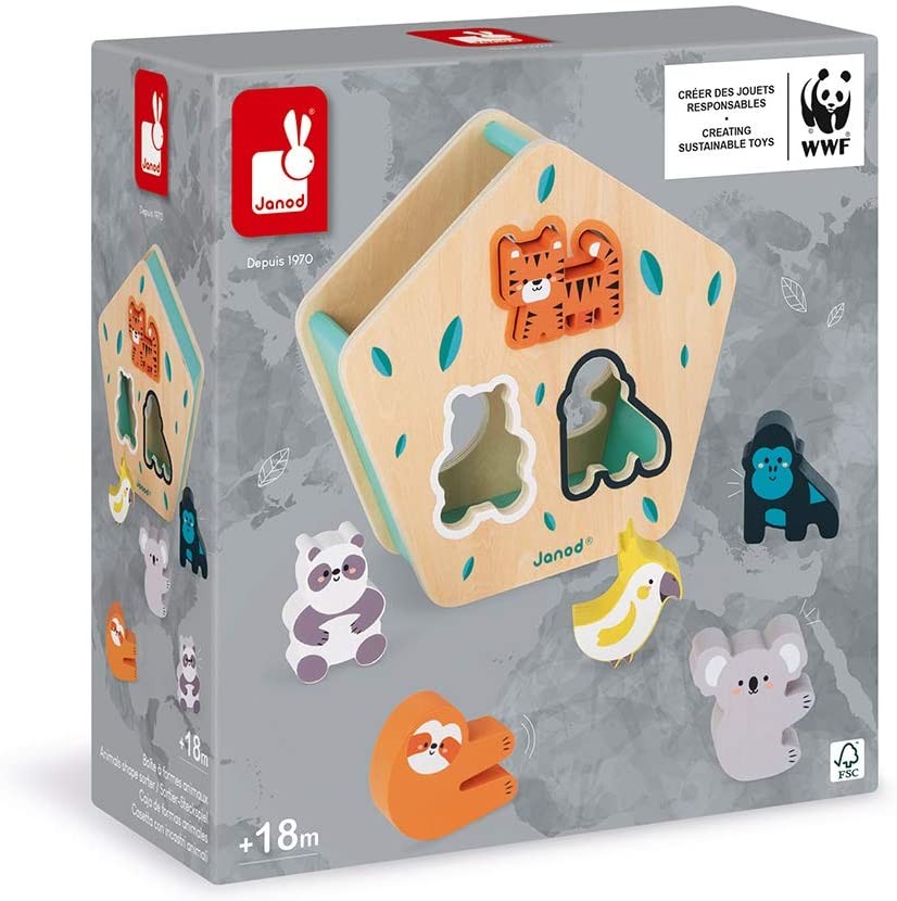 CAJA DE FORMAS ANIMALES - Janod J08612