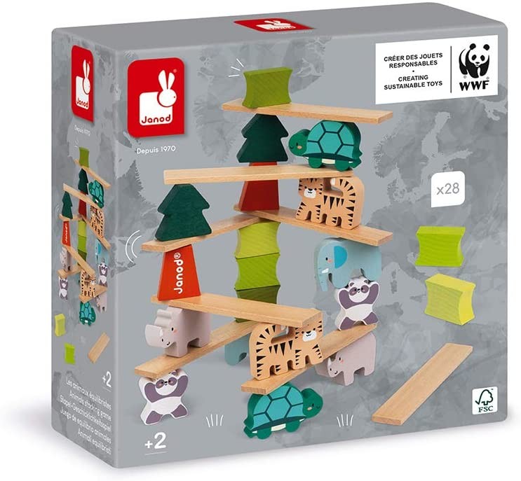 JUEGO DE EQUILIBRIO DE ANIMALES - Janod J08613