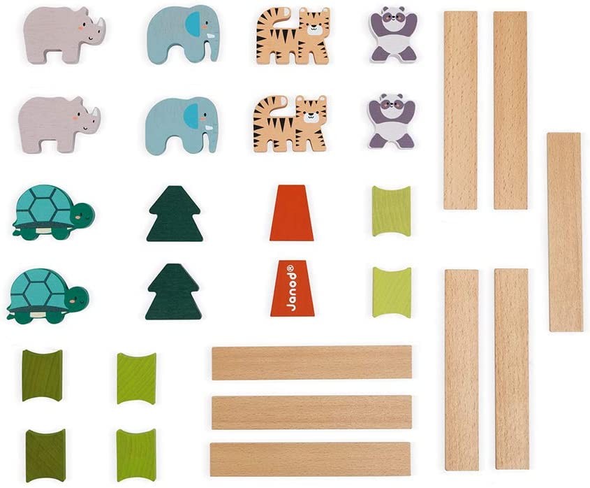 JUEGO DE EQUILIBRIO DE ANIMALES - Janod J08613