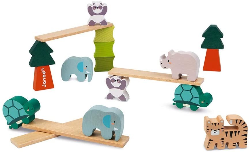 JUEGO DE EQUILIBRIO DE ANIMALES - Janod J08613