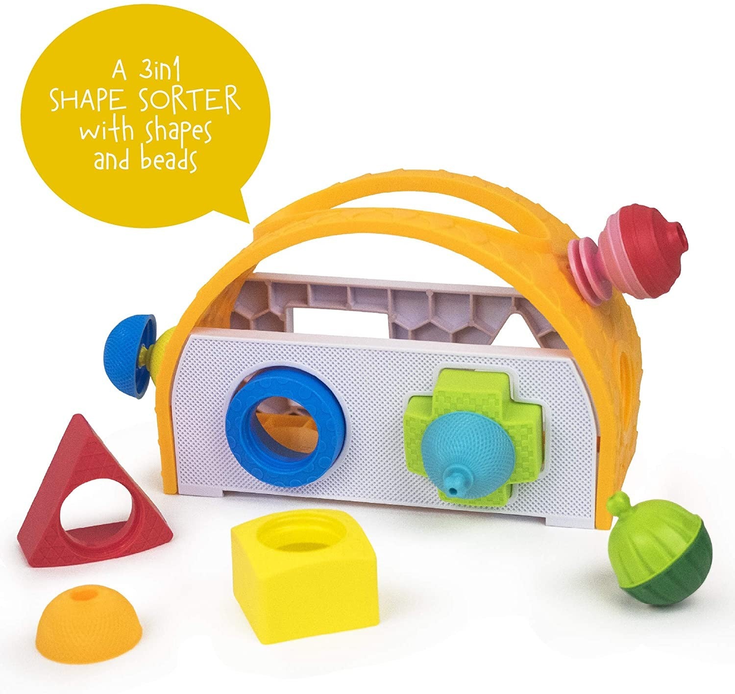 CAJA DE FORMAS 3 EN 1 Y CUENTAS - Lalaboom BL810