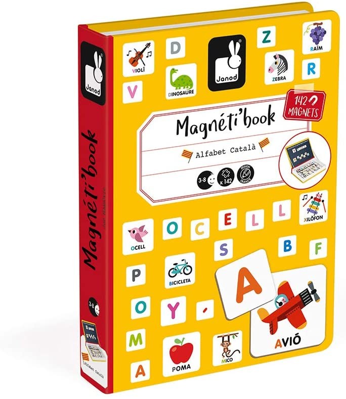 MAGNETI'BOOK ALFABETO EN CATALAN - Janod J02722