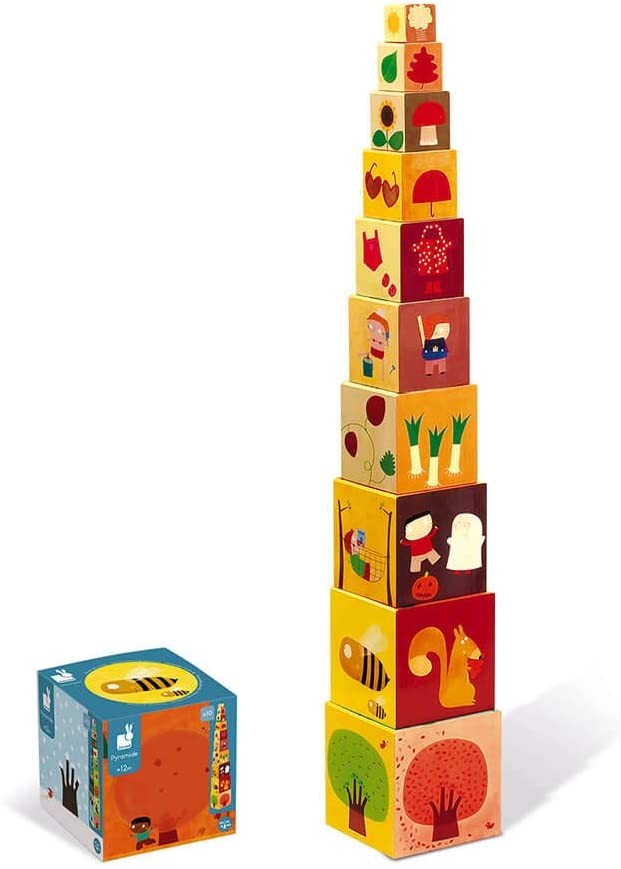 PIRAMIDE CUADRADA LAS 4 ESTACIONES - Janod J02917