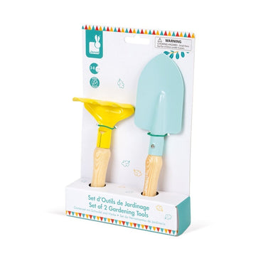 Set herramientas jardín niños Janod J03182 - pala y rastrillo