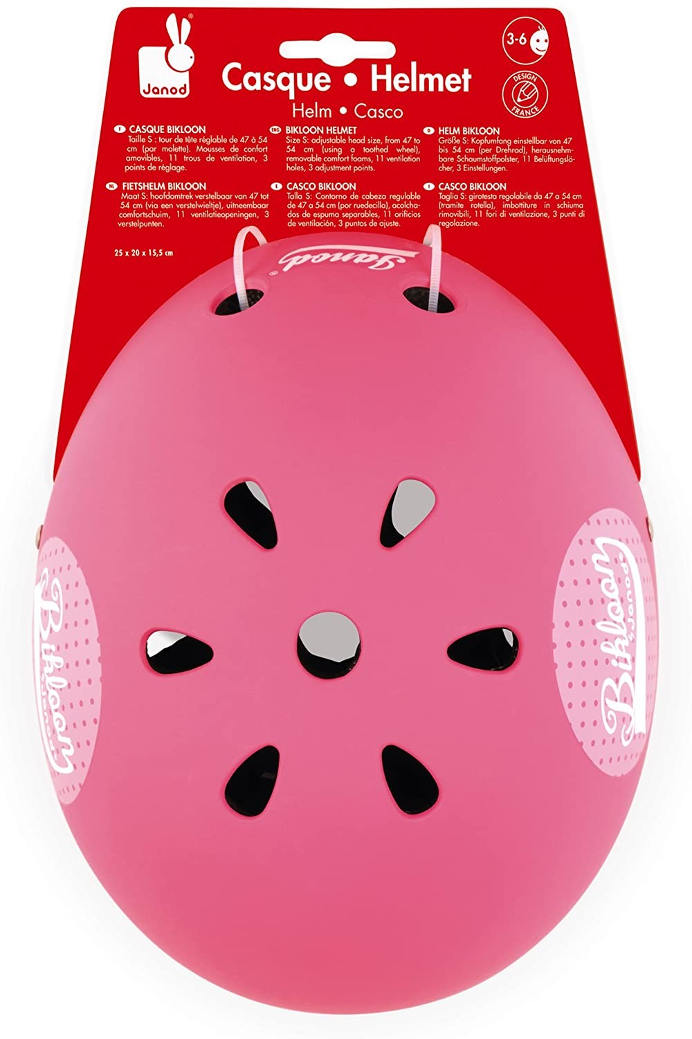 CASCO BIKLOON ROSA - Janod J03272