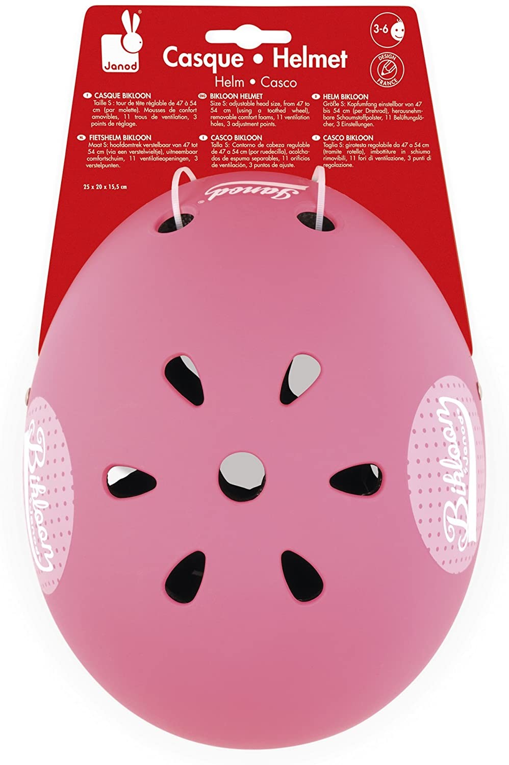 CASCO BIKLOON ROSA - Janod J03272