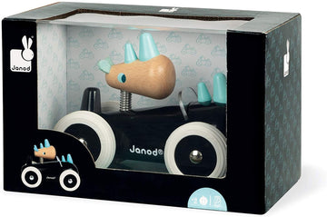 Coche Spirit Rony Rinoceronte de Madera Janod J04492