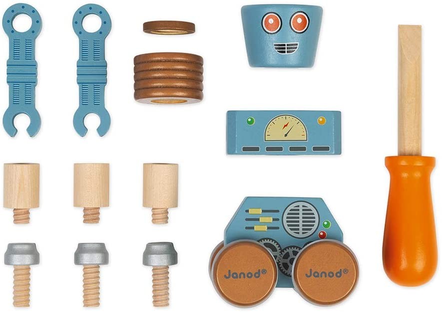 BRICO KIDS DIY ROBOTS - Janod J06473