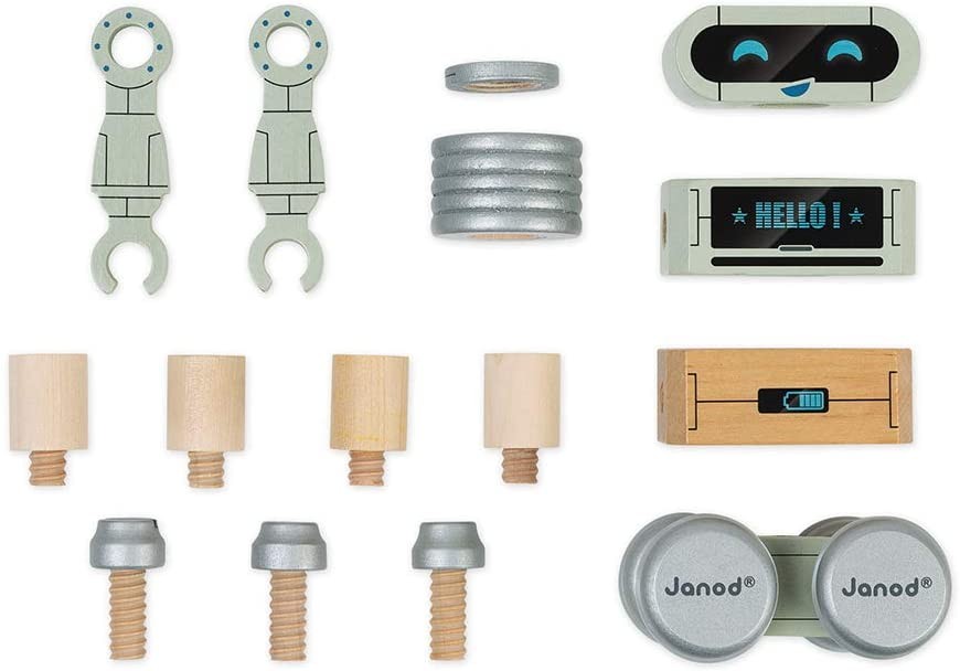BRICO KIDS DIY ROBOTS - Janod J06473