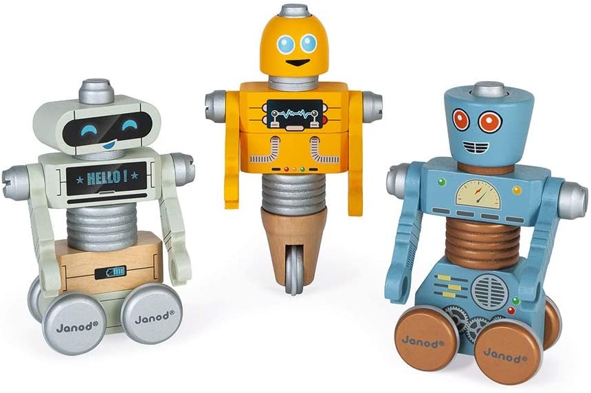 BRICO KIDS DIY ROBOTS - Janod J06473