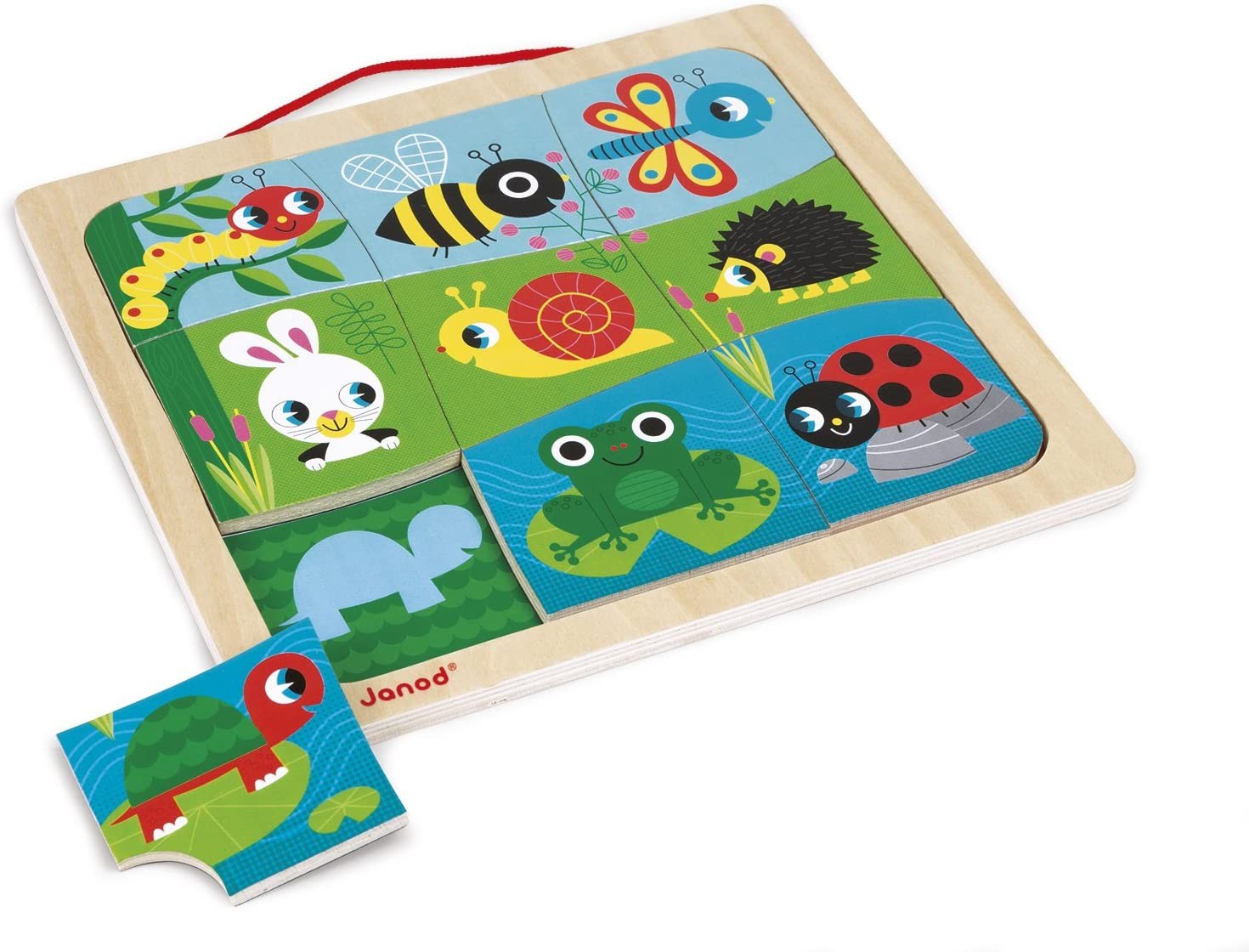 PUZLE MAGNETICO JARDIN FELIZ - Janod J08182