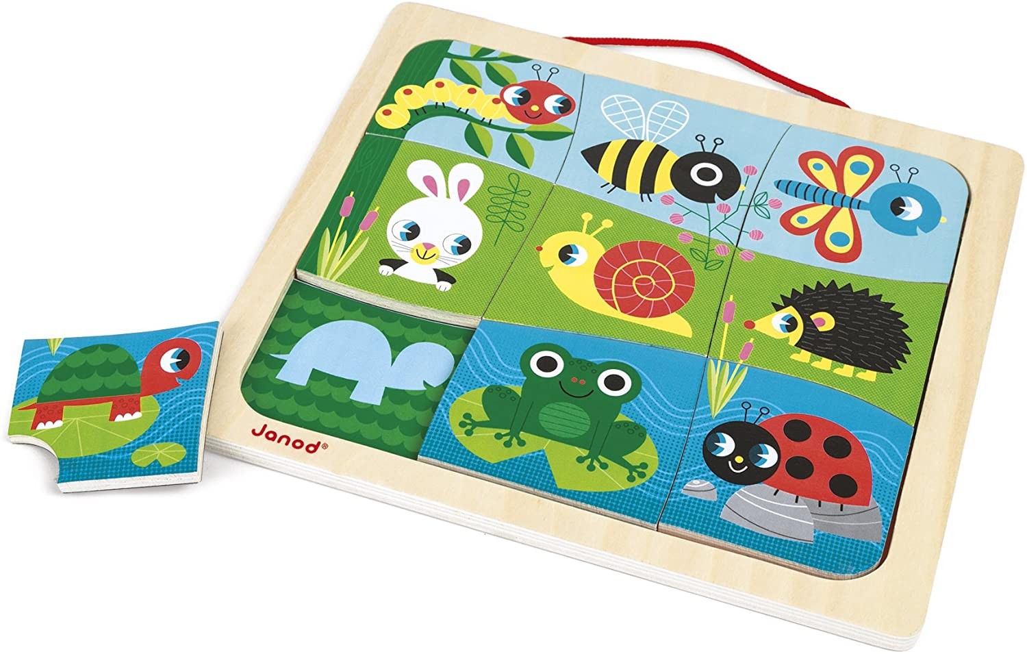 PUZLE MAGNETICO JARDIN FELIZ - Janod J08182