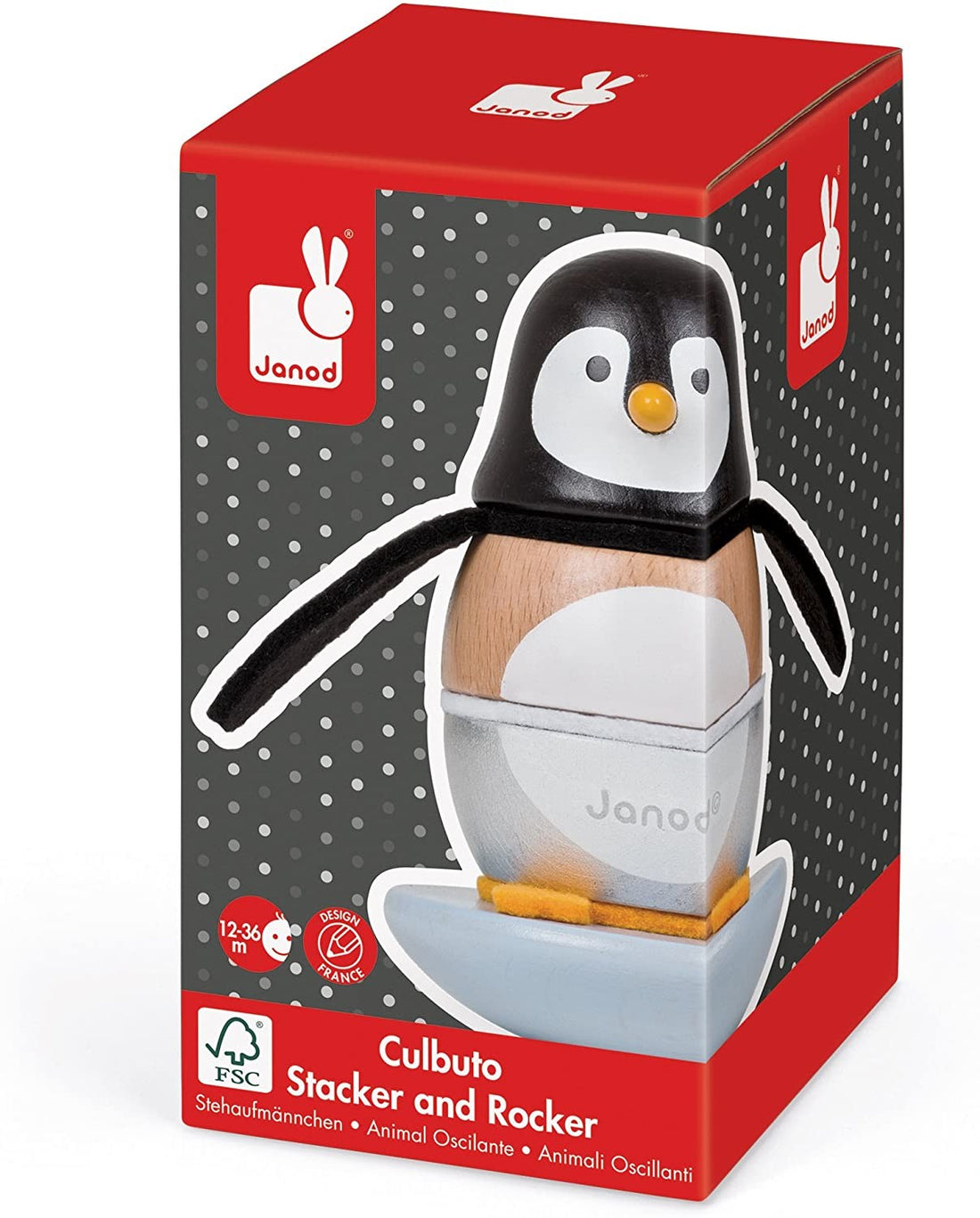 TENTETIESO PINGUINO ZIGOLOS - Janod J08127