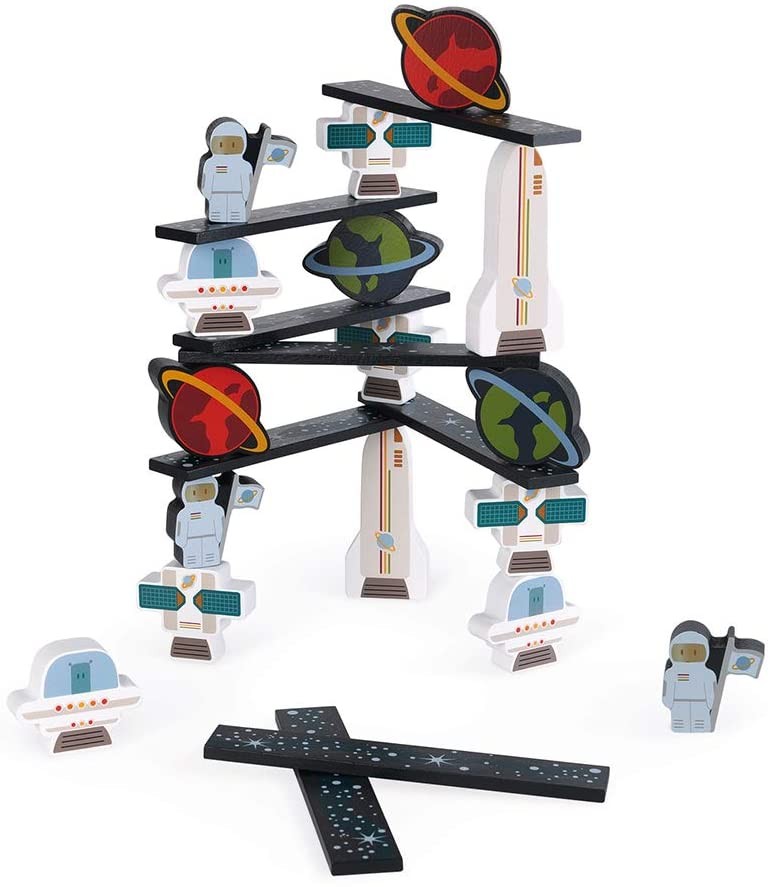 JUEGO DE EQUILIBRIO DE MADERA ESPACIO - Janod J08084