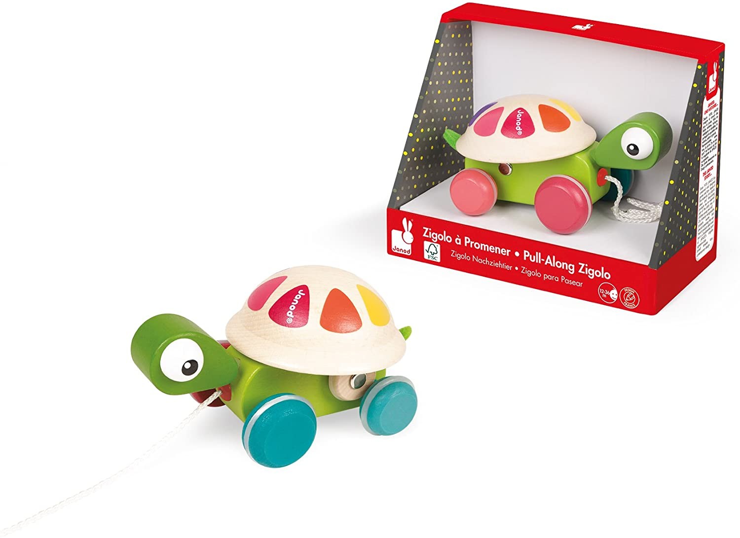 TORTUGA PARA PASEAR ZIGOLOS - Janod J08236