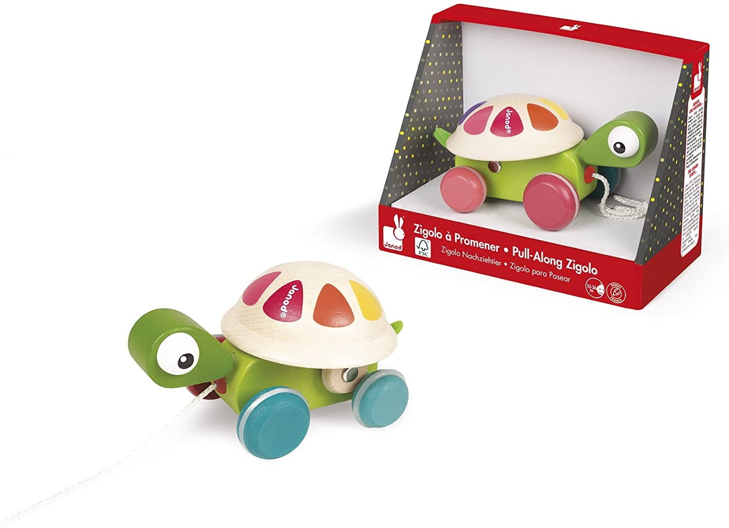 TORTUGA PARA PASEAR ZIGOLOS - Janod J08236