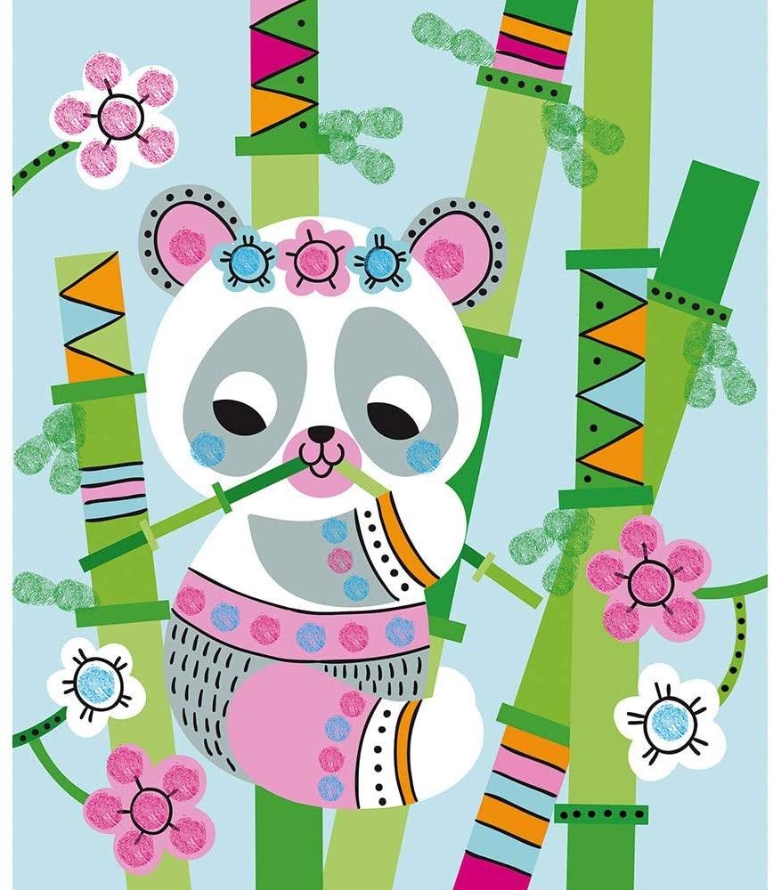 TINTA PARA DEDOS PANDA Y SUS AMIGOS - Janod 7812