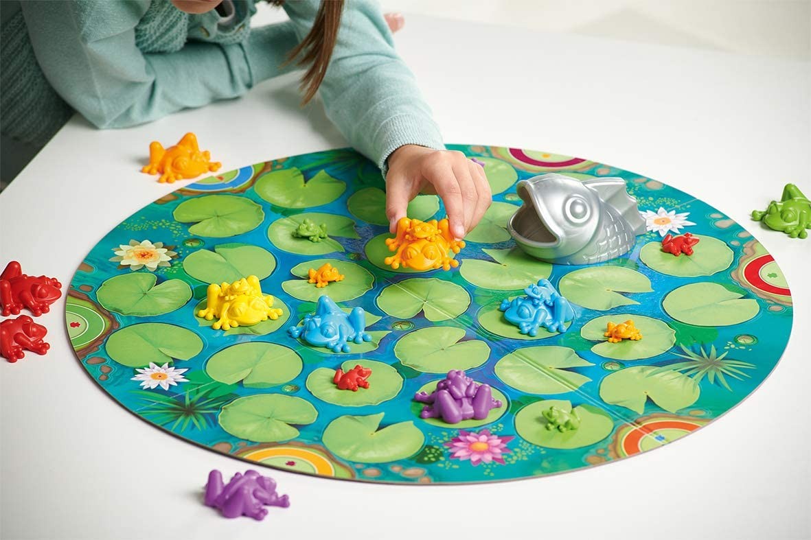 FROGGY CRUZA EL ESTANQUE - Smart Games