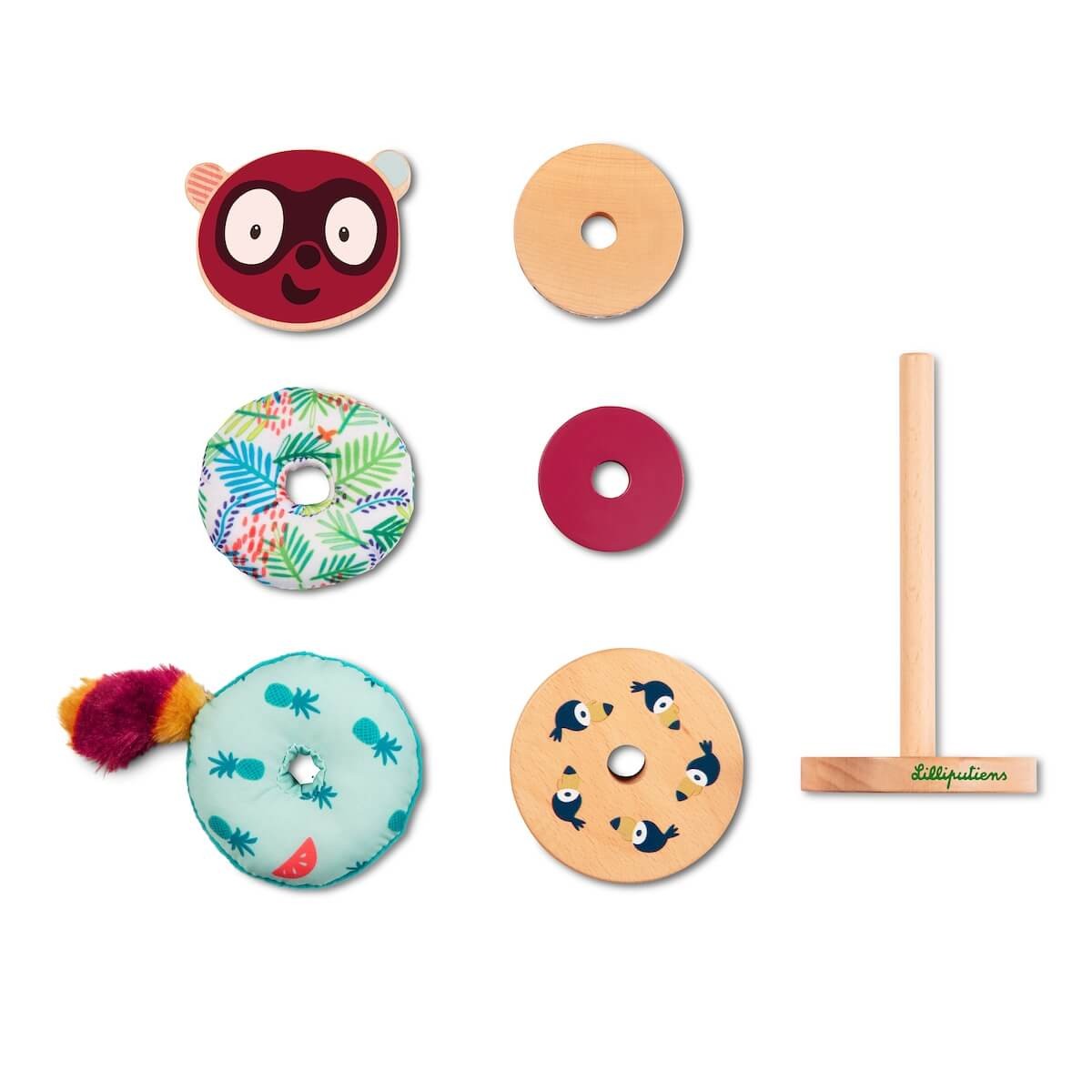 PIRAMIDE DE APILAR - Lilliputiens 83115