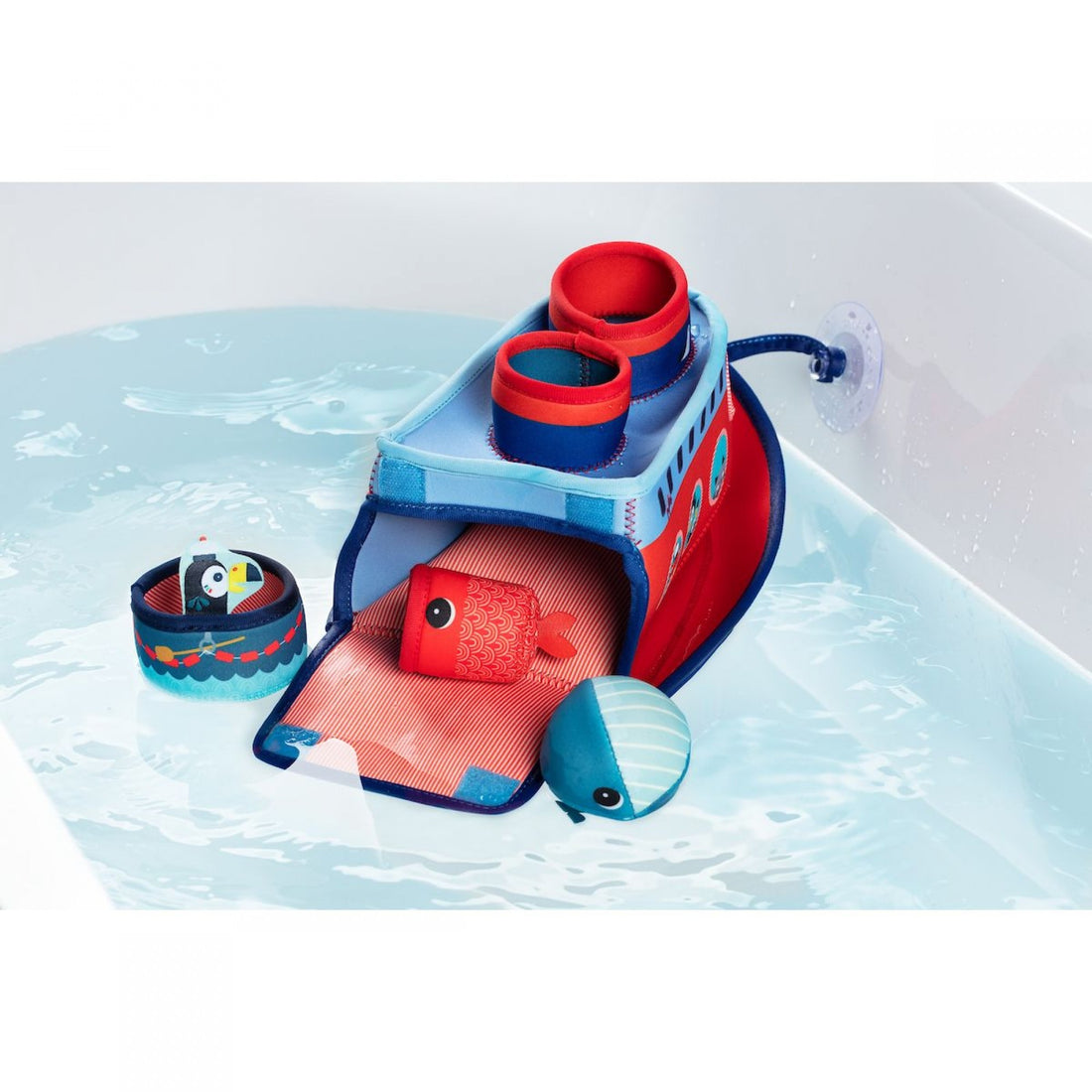 Juego para el baño barco - Lilliputiens 83195