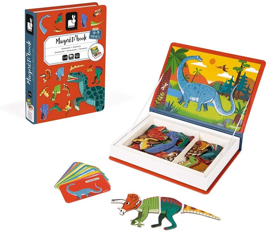 MAGNETIC BOOK DINOSAURIOS - Janod 02590