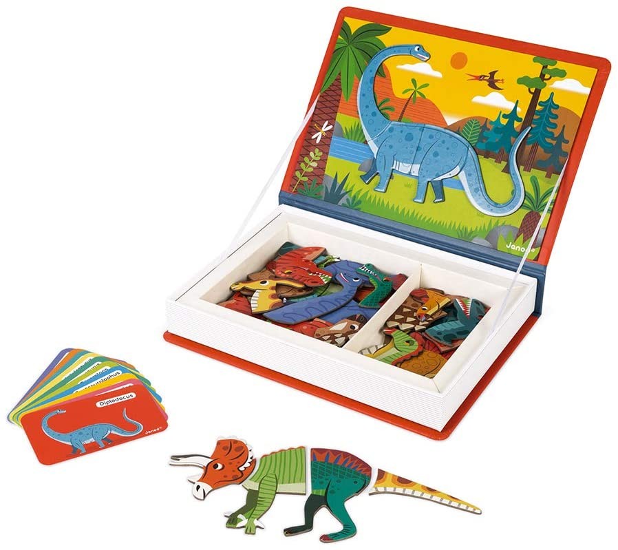 MAGNETIC BOOK DINOSAURIOS - Janod 02590