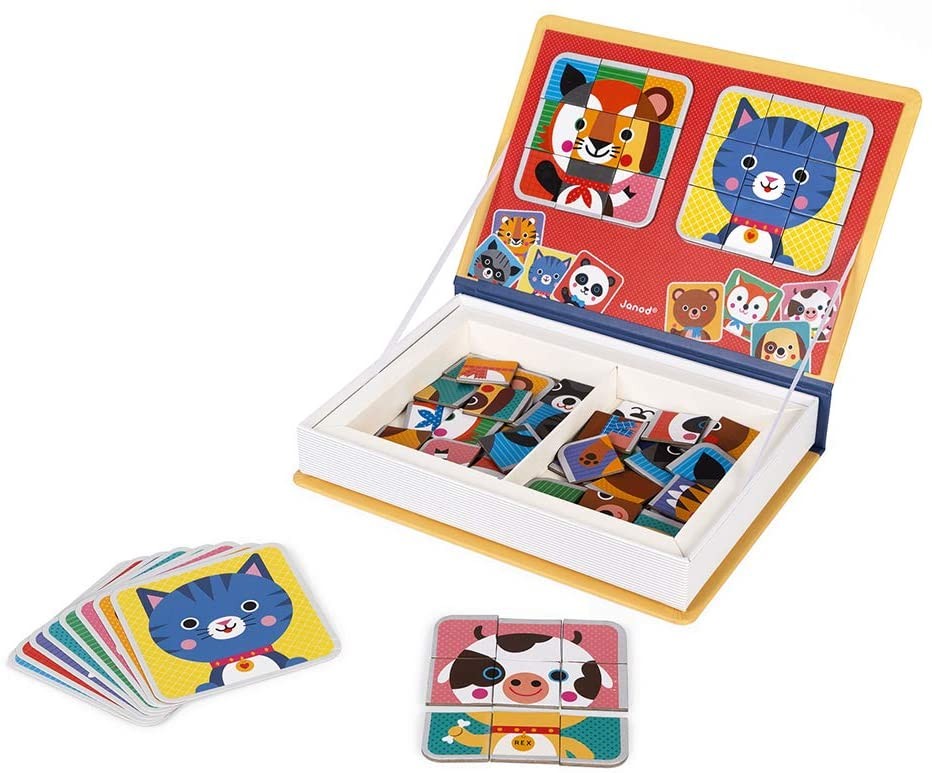 MAGNETIC BOOK ANIMALES - Janod 02587