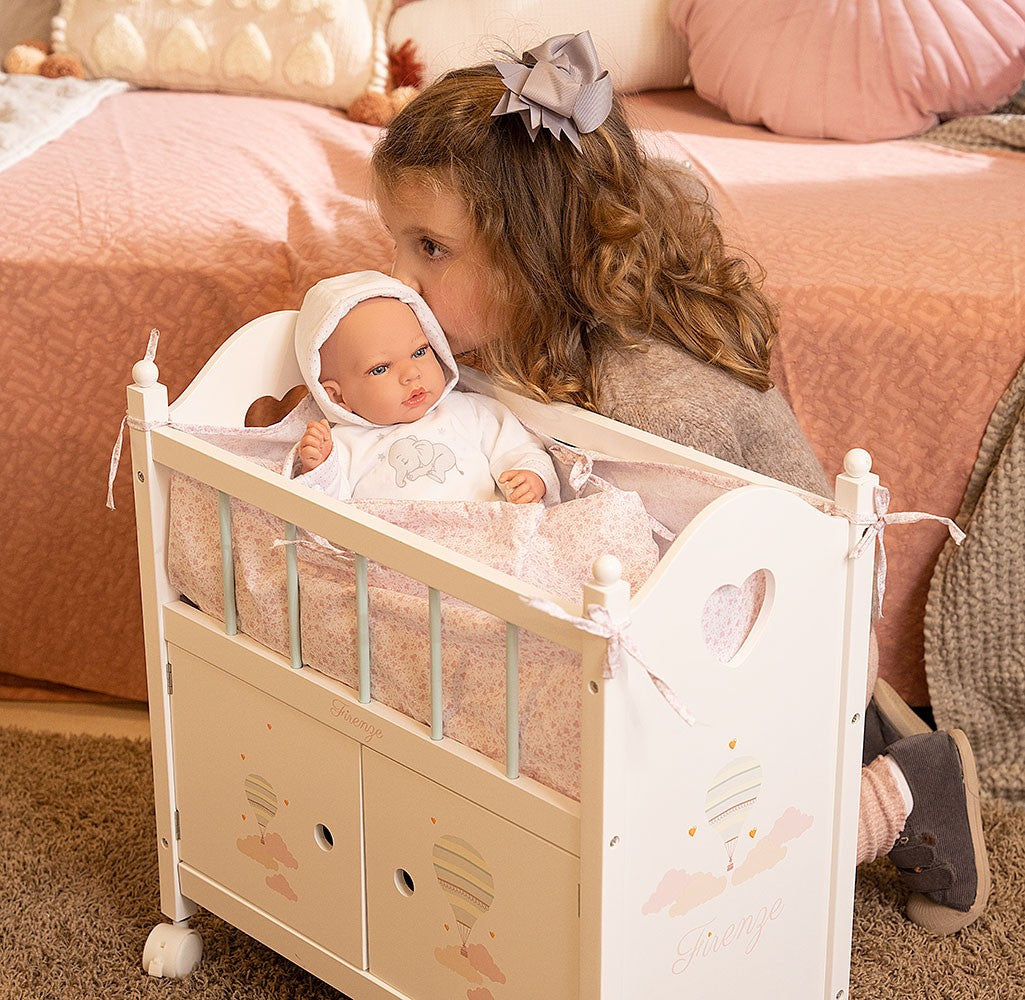 ANDIE ELEGANCE ROSA CON MANTA MUÑECA DE PESO - Arias 60643