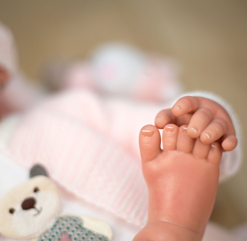 REBORN ARIAS 45 CM IARE MANTA, PELUCHE Y BOLSA MULTIUSOS - Arias 98080