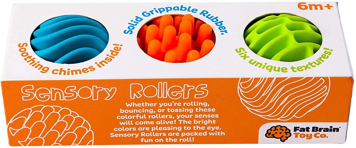 SET 3 PELOTAS SENSORIALES - Fat Brain Toy Co
