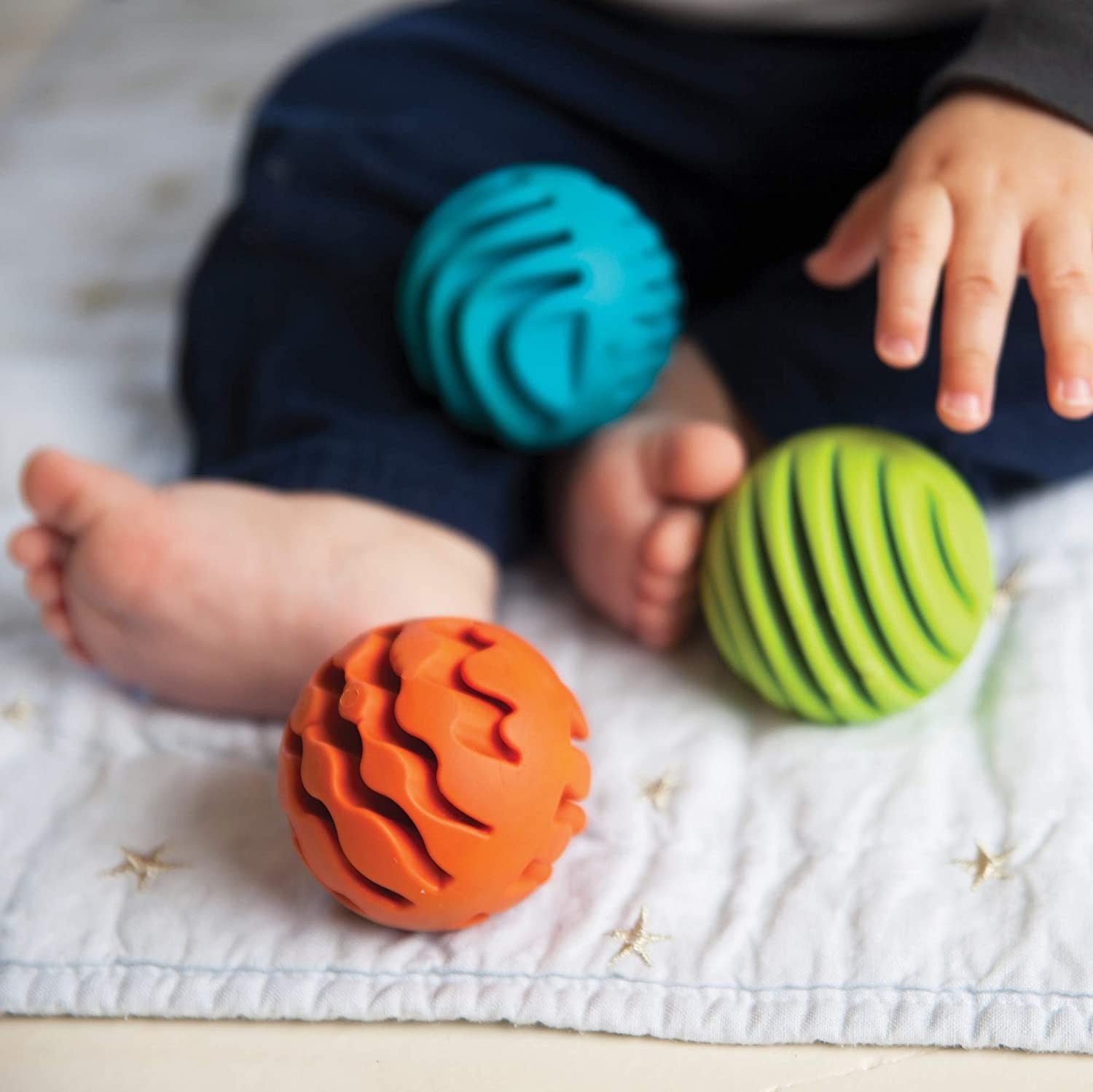 SET 3 PELOTAS SENSORIALES - Fat Brain Toy Co