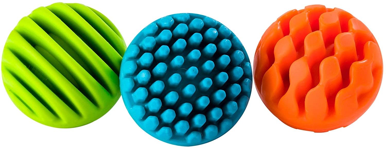 SET 3 PELOTAS SENSORIALES - Fat Brain Toy Co