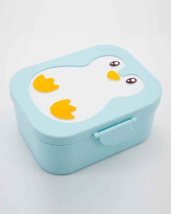 Fiambrera Infantil Pingüino Azul YUKO