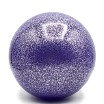 PELOTA RITMICA COMPETICION GALAXY MORADO