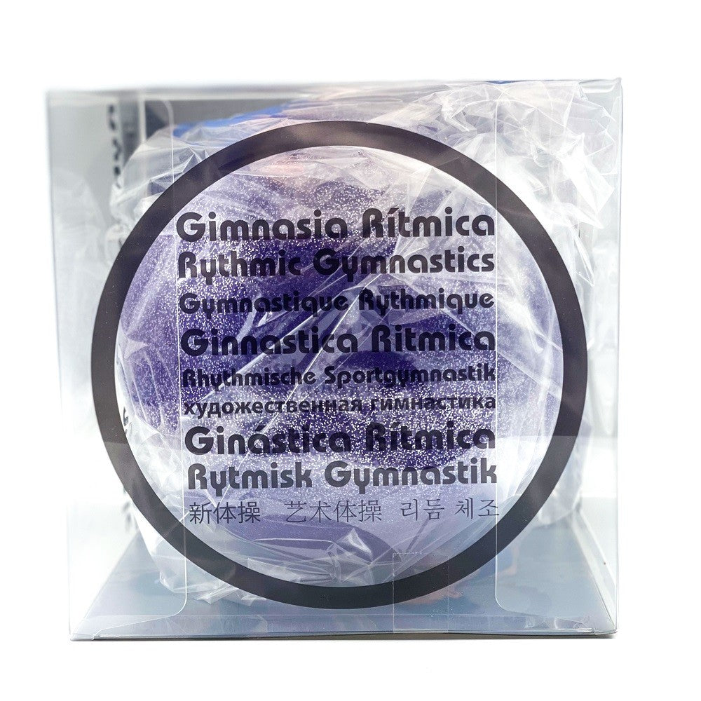 PELOTA RITMICA COMPETICION GALAXY MORADO