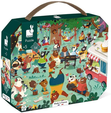 PUZLE LA FAMILIA DE OSOS 54 PZAS - Janod