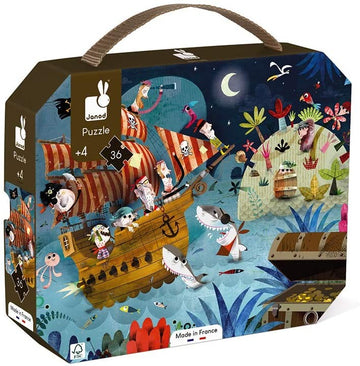 PUZLE EN BUSCA DEL TESORO 36 PZAS - Janod 02614