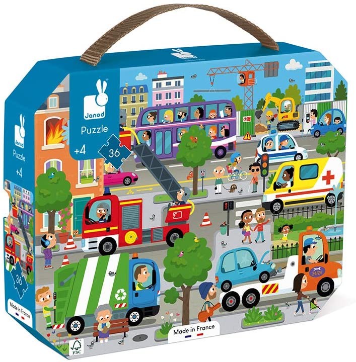 PUZZLE CIUDAD 36 PZAS - Janod 02644