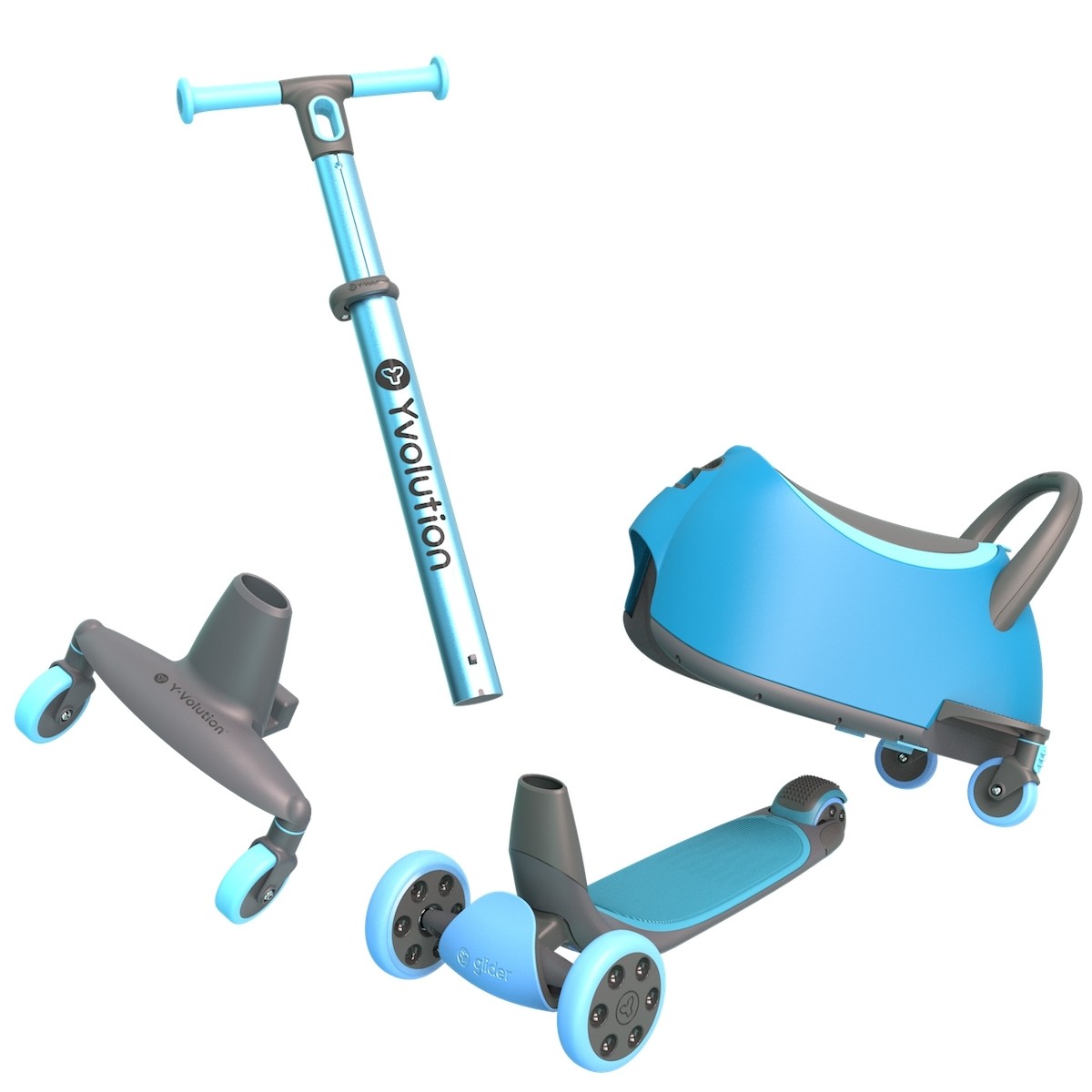 Correpasillos Yglider luna azul yvolution - Yglider 101265