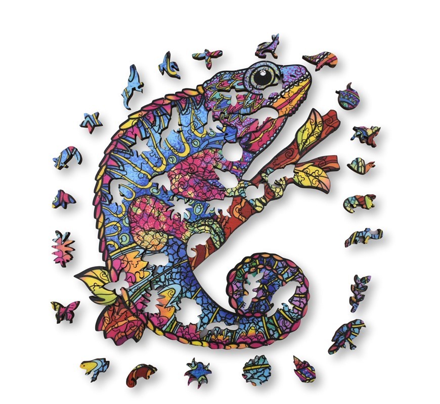 PUZLE ANIWOOD CAMALEON M - ANIWOOD