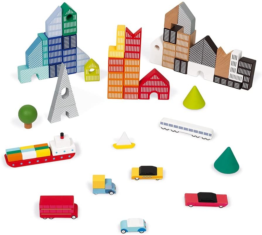 KUBIX SET 60 CUBOS PUZLE - Janod