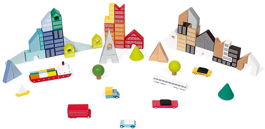 KUBIX SET 60 CUBOS PUZLE - Janod