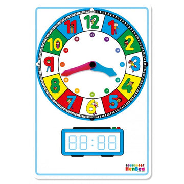 RELOJ MANUAL APRENDIZAJE - Henbea