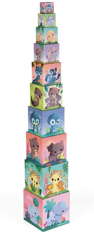 PIRAMIDE CUADRADA DE ANIMALES - Janod