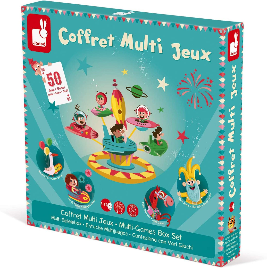 MULTIPLES JUEGOS FAMILIARES - Janod