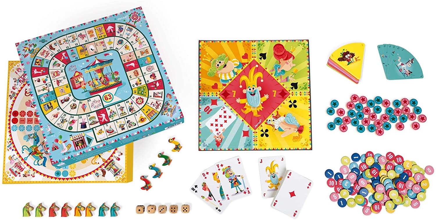 MULTIPLES JUEGOS FAMILIARES - Janod