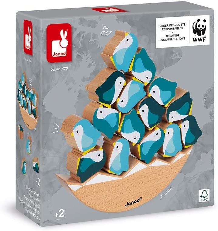 JUEGO EQUILIBRIO PINGUINOS - Janod