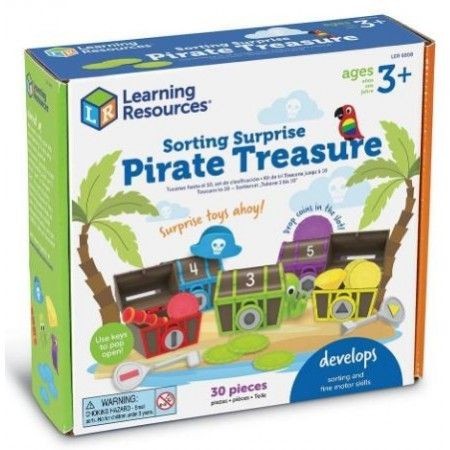 TESORO PIRATA SORPRESA PARA CLASIFICAR - Learning Resources